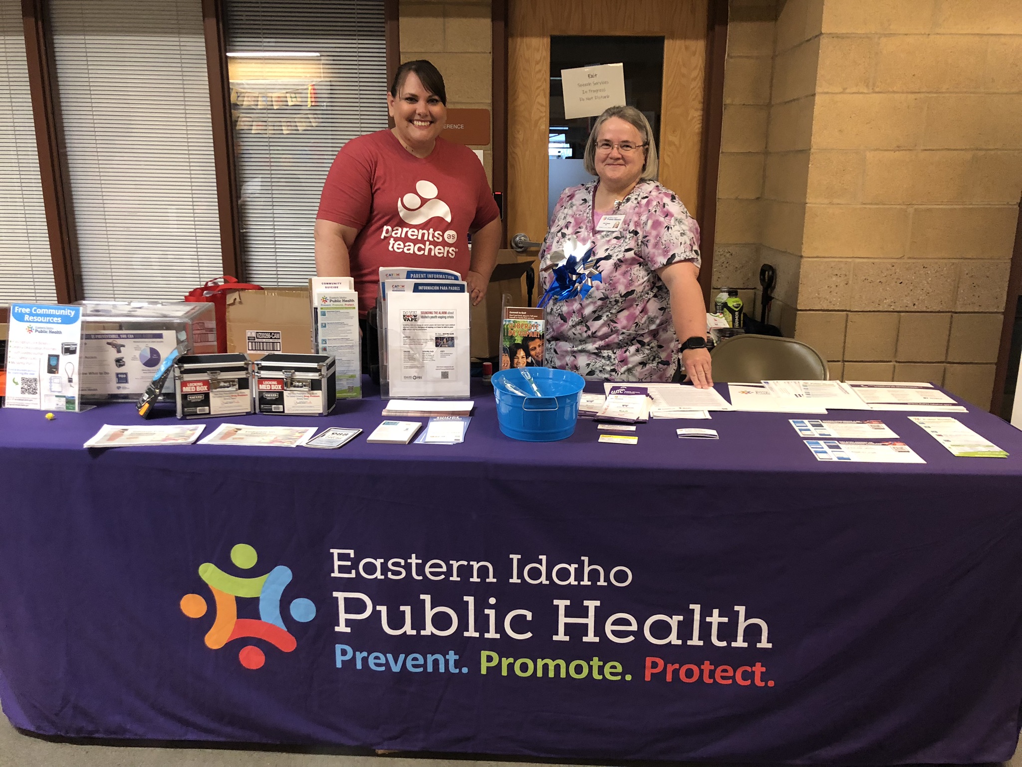 Eastern Idaho Public Health's booth